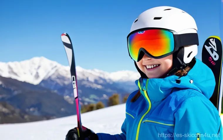 스키 강사의 프리랜서 커리어 성공 사례 - **Prompt:** A charismatic female freelance ski instructor, approximately 30-35 years old, with a war...