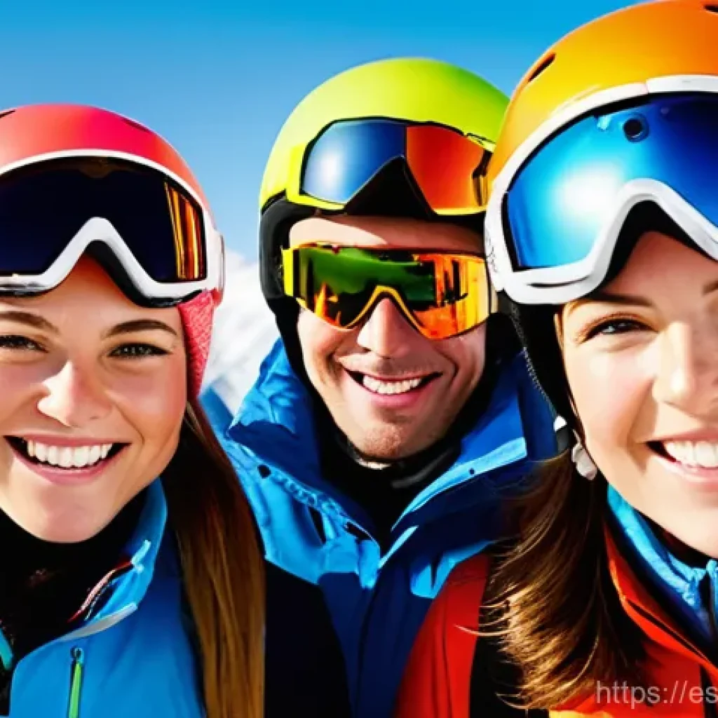 스키 강사의 팀 빌딩 워크숍 - **Prompt 1: Dynamic Mountain Teamwork**
    "A vibrant group of 6-8 diverse individuals, men and wom...