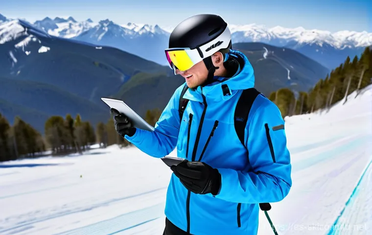 스키 강사의 강의 자료 개발 - Creative & Tangible Learning Aids on the Slopes**

An interactive and playful image depicting a male...